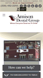 Mobile Screenshot of amisondentalgroup.com